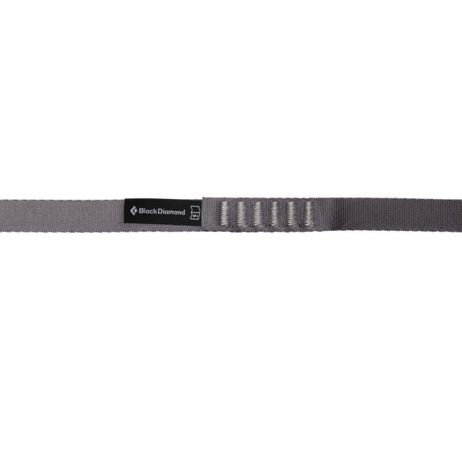 Black Diamond Loop nylon runner 18 mm 180 cm, grigio
