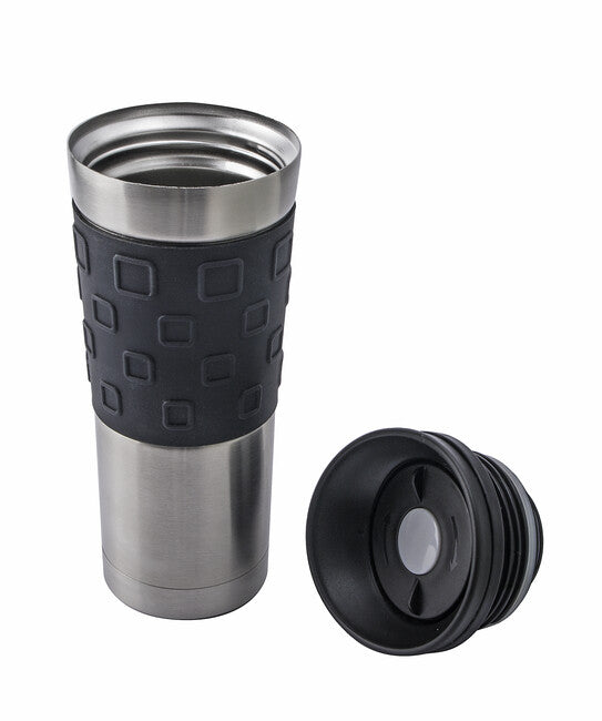 BasicNature Grip tazza termica in acciaio inox da 0,45 l