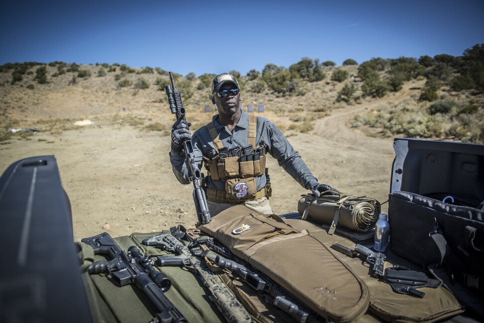 Helikon-Tex COMPETITION MultiGun Chest Rig, US Woodland