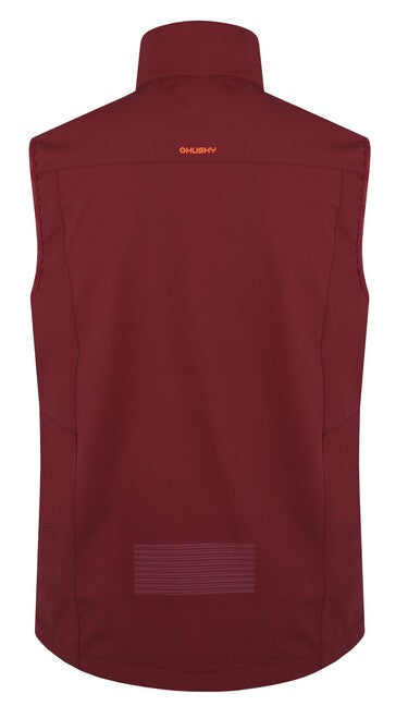 HUSKY Salien gilet softshell da uomo M, bordeaux