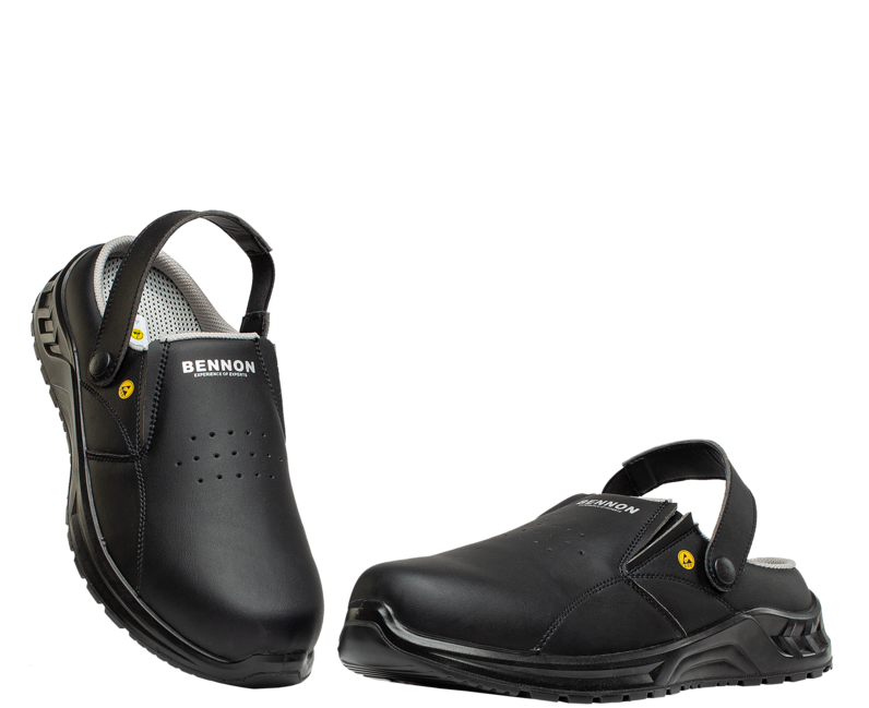 BENNON sandali da lavoro black ob esd