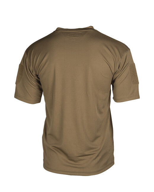 Mil-Tec Maglietta tattica quick dry manica corta, Coyote