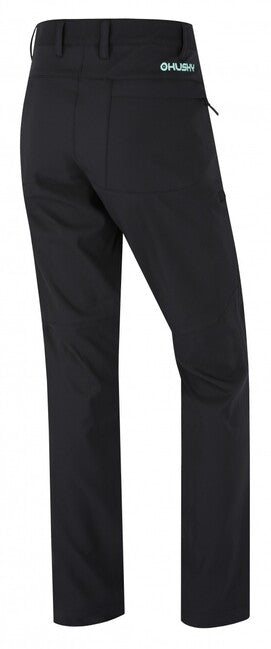 Husky Kavia pantaloni softshell da donna, neri