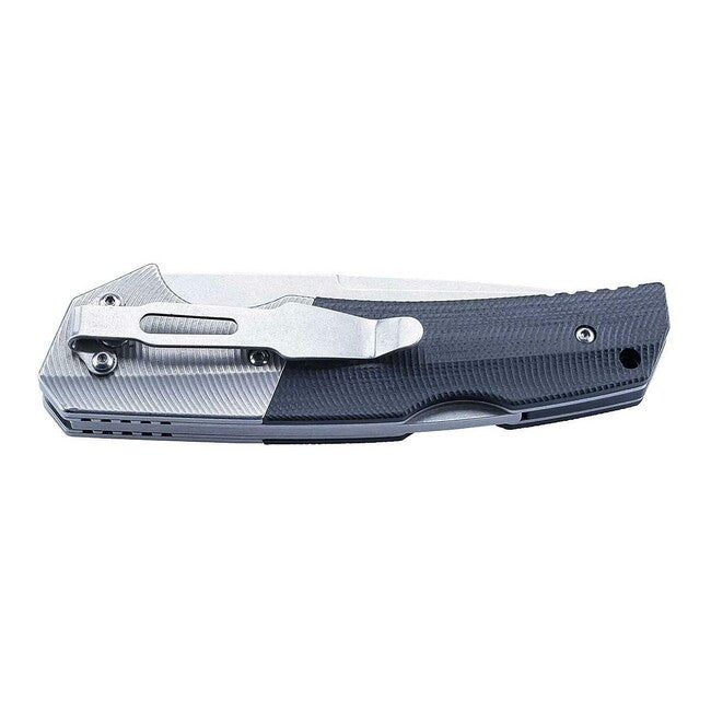 Herbertz 8,7 cm Tanto coltello G10 acciaio inox finitura CNC, nero