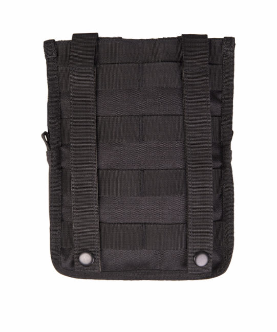 Mil-Tec Custodia multifunzione Grande Molle tagliata al laser, nera