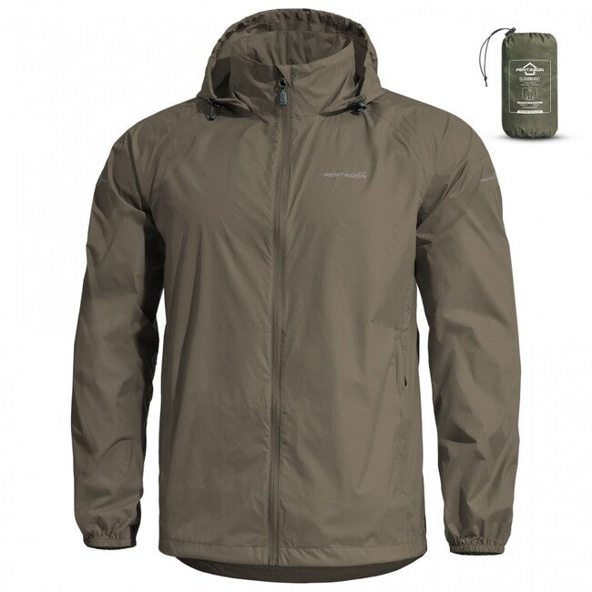 Pentagon Cloudburst Packable giacca da uomo, grigio scuro