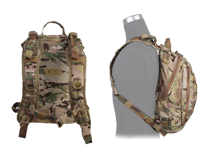 Emersongear Σακίδιο Πλάτης Τακτικό 21L με Αφαιρούμενη Θήκη, Multicam 500D