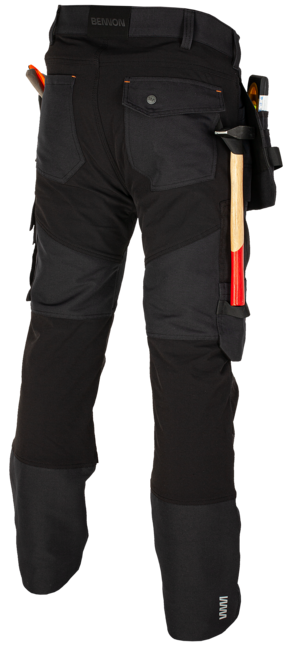 BENNON Erebos pantaloni da lavoro, neri