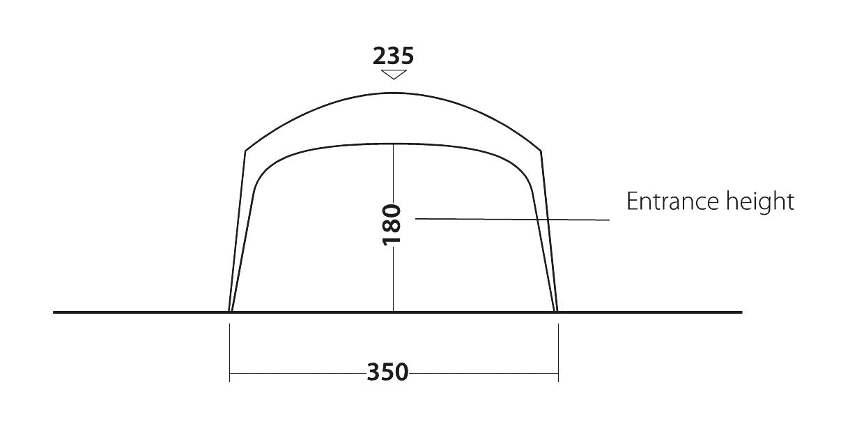 Outwell Summer Lounge shelter L