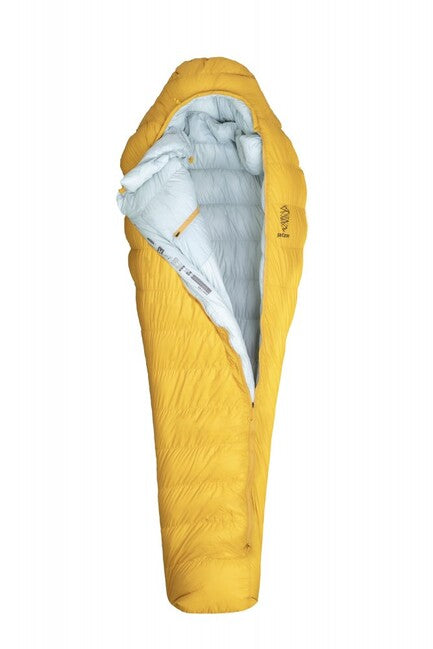 Patizon Ultralight G400 L sacco a pelo tre stagioni sinistra, oro/argento