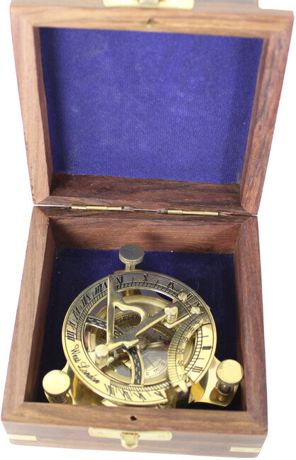 Origin Outdoors Sundial bussola classica in ottone