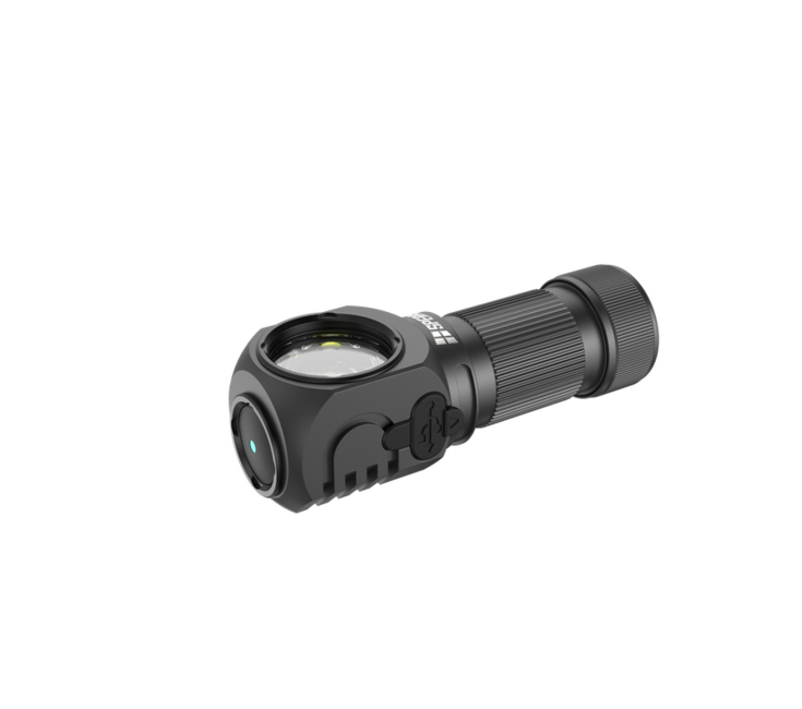 Speras SH16 torcia frontale ricaricabile, nera