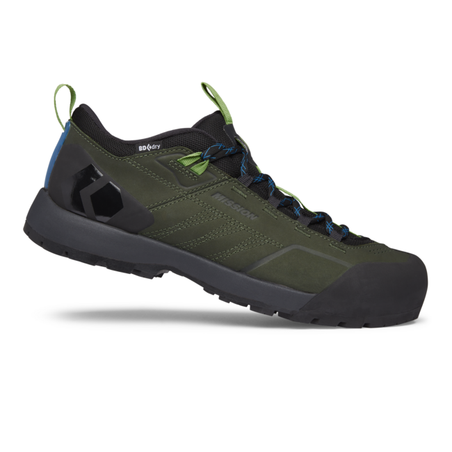 Black Diamond Mission Low Stivali in pelle, cipresso-nero