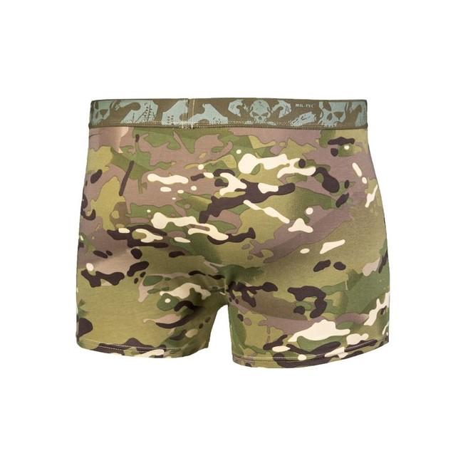 Mil-Tec Skull Men's Boxer Shorts 2-Pack, Multitarn