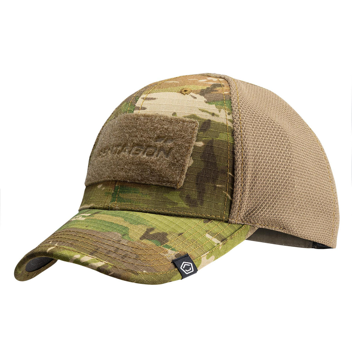 Pentagon Raptor Rip-Stop/Mesh Cap, Grassman