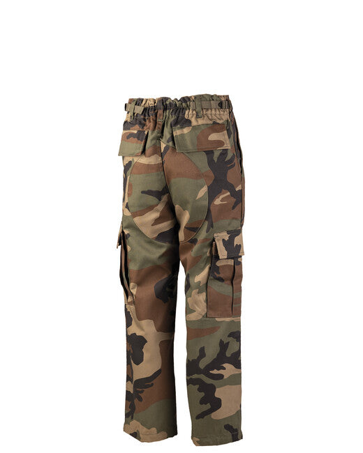 Mil-Tec Pantaloni da bambino us bdu Woodland