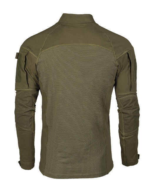 Mil-Tec Assault maglietta tattica a maniche lunghe, verde