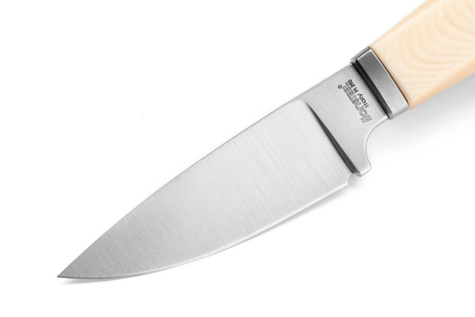 Lionsteel Willy WL1 MW Coltello a lama fissa con manico in micarta