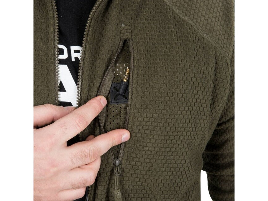 Helikon-Tex Alpha Tactical giacca in pile, grigia ombra
