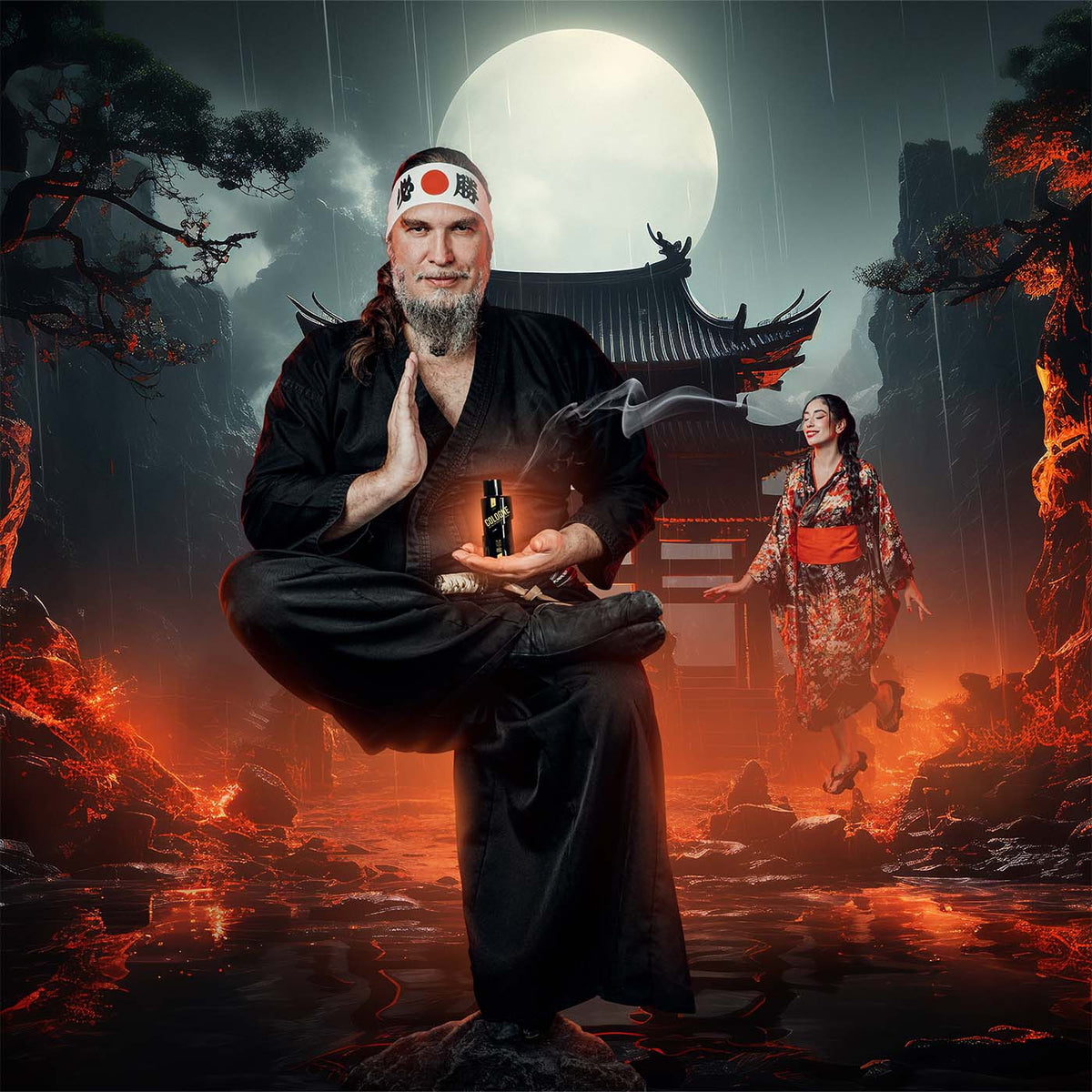 Angry Beards Sick Sensei Kolínská kolínska voda 2 ml (tester)