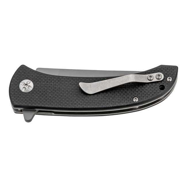 Herbertz Coltello a una mano 8,7 cm, nero