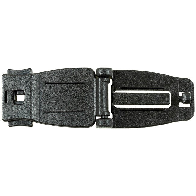 MFH Clip in plastica - adattatore molle, nero