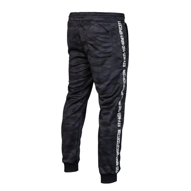 Mil-Tec Training pantaloni sportivi mimetici da uomo, mimetici scuri