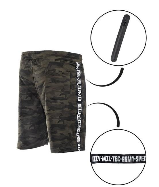 Mil-Tec Training pantaloni da tuta da uomo, terra di bosco