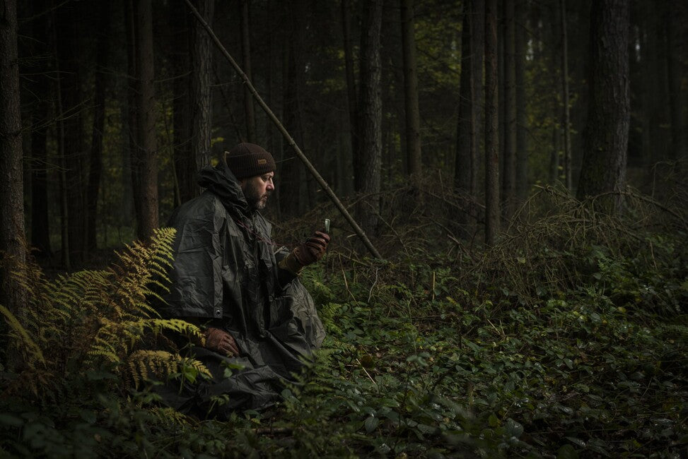 Helikon-Tex Poncho U.S. Modello - PenCott Wildwood