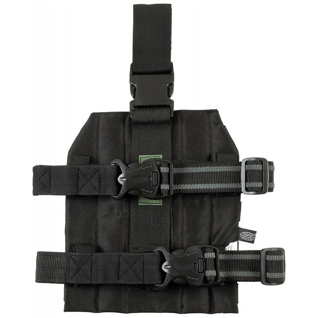 MFH Pannello coscia molle, nero