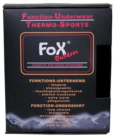 Fox Outdoor maglia termica sportiva da uomo