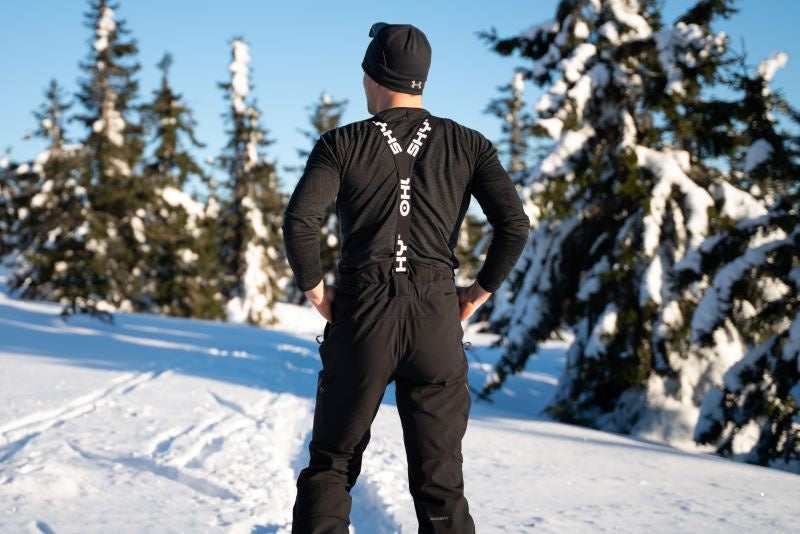 Husky Galti pantaloni da sci da uomo, neri