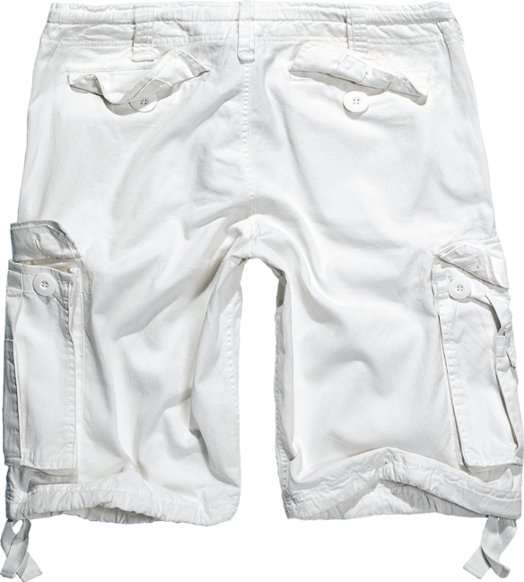 Brandit Vintage pantaloncini, bianchi