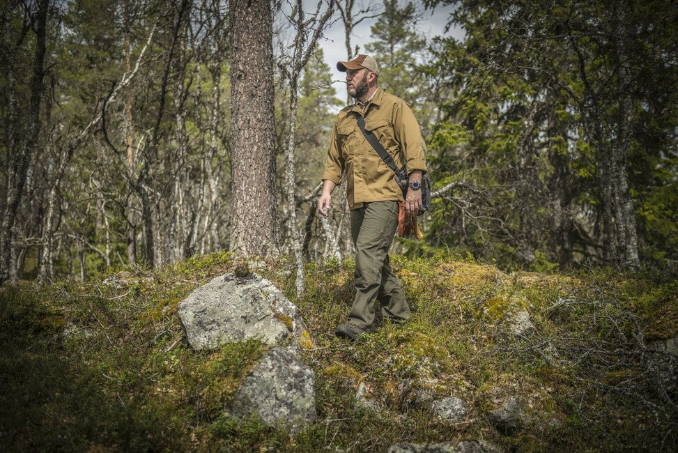 Helikon-Tex Woodsman pantaloni - Verde Taiga / Nero