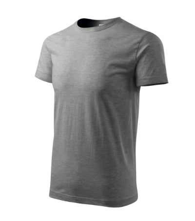 Malfini Basic maglietta da uomo, grigio scuro