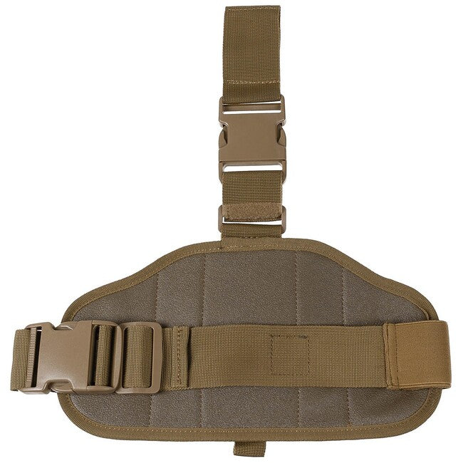 MFH Fondina per pistola MOLLE destra, tinta coyote