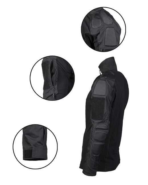 Mil-Tec Chimera maglietta tattica a maniche lunghe, nero