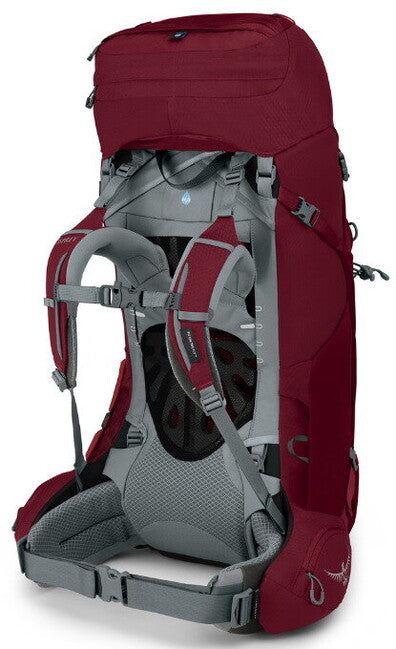 Osprey Ariel 55 II zaino da trekking , claret red