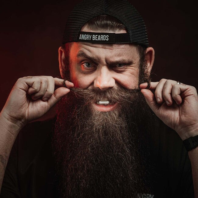 ANGRY BEARDS Beardroids Beard Growth Vitamins, 60 pcs