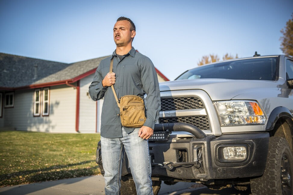Helikon-Tex EDC Compact Shoulder Bag, Coyote