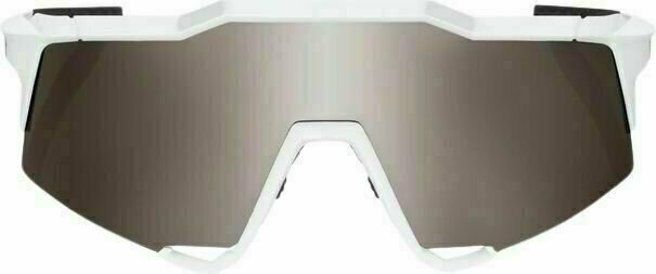 100% Speedcraft occhiali da sole, bianco opaco