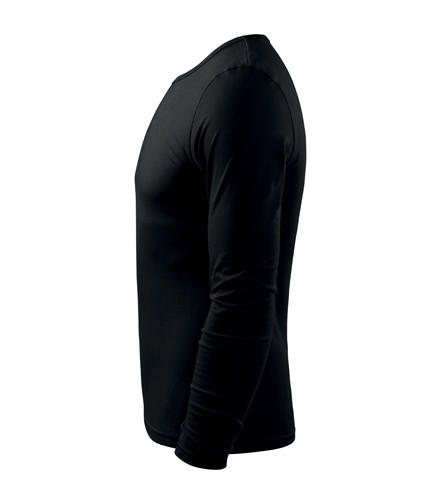 Malfini Fit-T maglia a maniche lunghe 160g/m2, nera