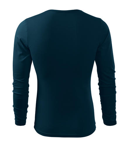 Malfini Fit-T maglietta a maniche lunghe 160g/m2, blu scuro
