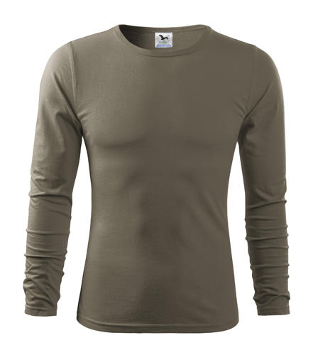 Malfini Fit-T maglia a maniche lunghe 160g/m2, army