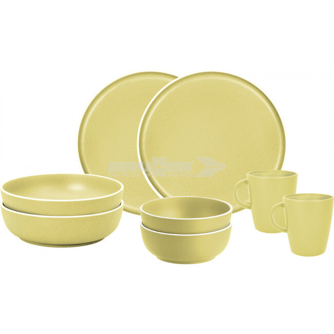 Brunner Set di utensili da campeggio, giallo