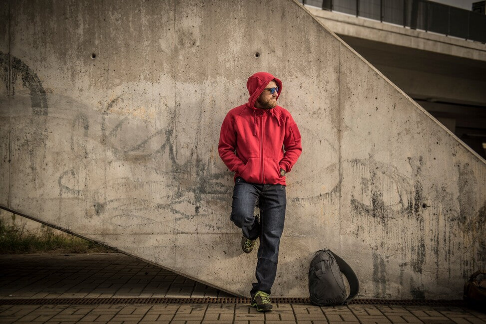 Helikon-Tex Urban Tactical lite felpa con cappuccio, nera