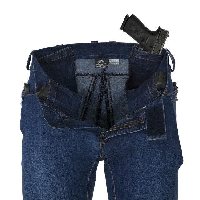 Helikon-Tex COVERT pantaloni tattici, denim mid - vintage worn blue