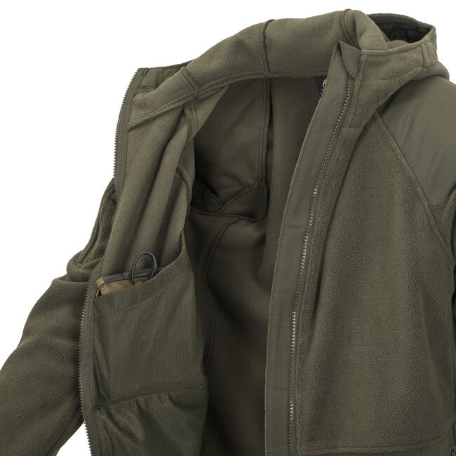 Helikon-Tex Cumulus felpa con cappuccio - pile pesante, grigia ombra