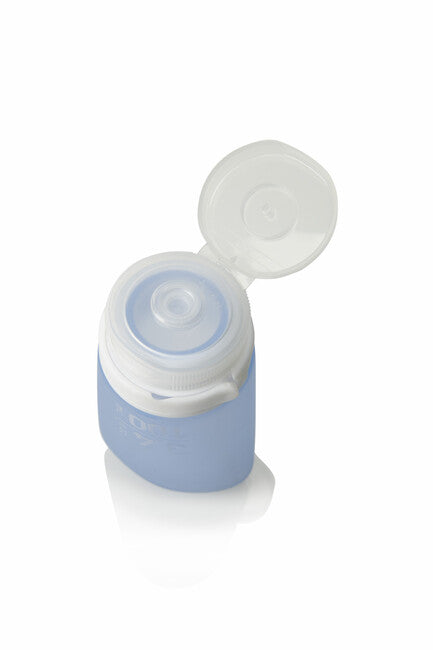 Humangear GoToob+ contenitore per liquidi in silicone 100 ml, blu