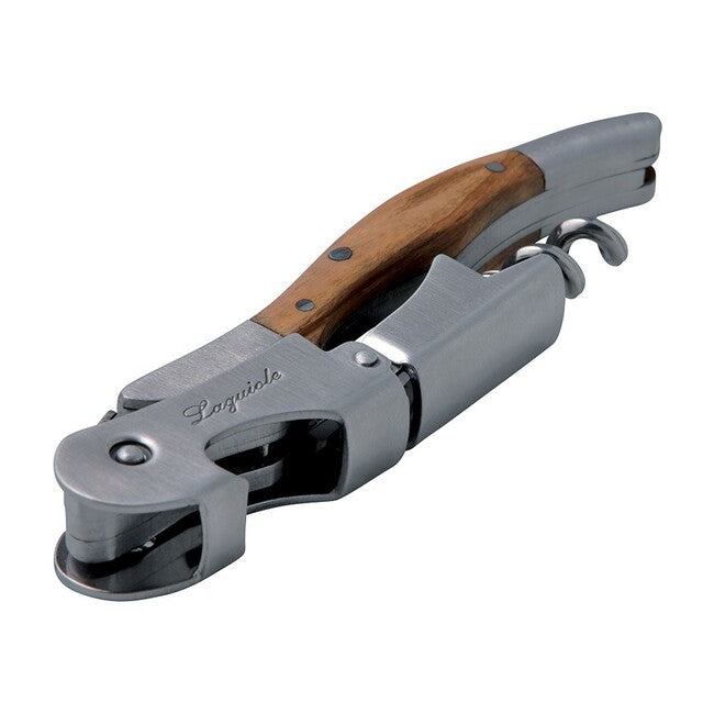Laguiole DUB505 coltello da cameriere professionale con manico in legno d'oliva